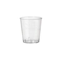 Duni wegwerp shotglas 30 ml 20 stuks transparant - thumbnail