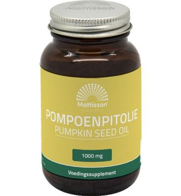 Mattisson HealthStyle Pompoenpitolie 1000mg Capsules