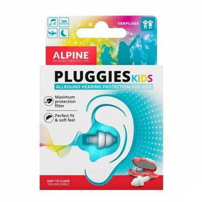 Alpine Pluggies Kids Gehoorbescherming Voor Kinderen Alpine Pluggies Kids Gehoorbescherming Voor Kinderen