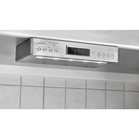 soundmaster UR2045 Under Cabinet Bluetooth/FM/DAB/DAB+ keukenradio met ledverlichting, dubbel alarm en kooktimer, zilver - thumbnail