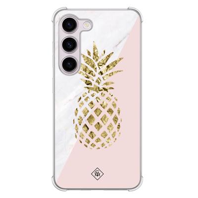 Samsung Galaxy S23 Plus shockproof hoesje - Ananas