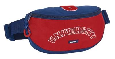 Heuptas Safta University Rood Marineblauw 23 x 14 x 9 cm