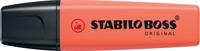 STABILO BOSS ORIGINAL Pastel markeerstift, mellow coral-red (lichtoranje) - thumbnail