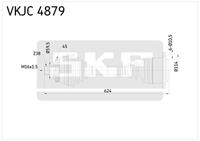 Aandrijfas VKJC4879 - thumbnail