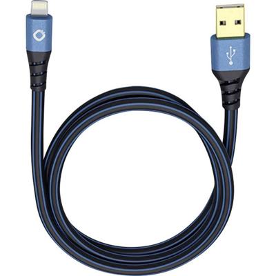 Oehlbach: USB Plus USB-A naar Apple Lightning 3,00 meter