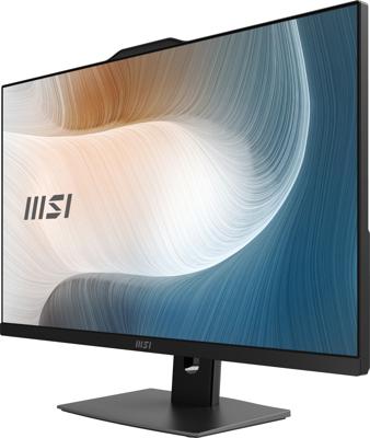 MSI Moderne AM272P AIO Desktop: 27 inch FHD, Intel Core 5-120U, 16 GB geheugen, 1 TB M.2 NVMe SSD, WiFi 6E, BT 5.3, Windows 11 Home: Zwart 1M-822US