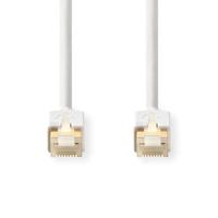 Nedis - Cat 6 kabel - RJ45 stekker - SF/UTP - 15 m - rond - PVC LSZH - Wit - thumbnail
