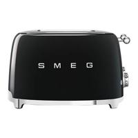 Smeg TSF03BLEU broodrooster 4x4, zwart - thumbnail