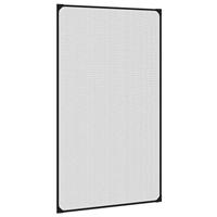 VidaXL Insectenhor voor ramen magnetisch 80x140 cm antracietkleurig - thumbnail