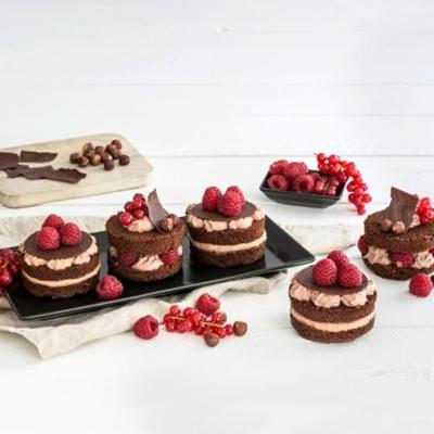 ZENKER Mini Cake Bakplaat en Glazuurspatel - Zwart Metallic