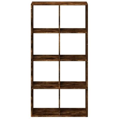 Kamerscherm / boekenkast 69,5x29x137,5 cm hout gerookt eiken