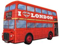 Ravensburger puzzel 3D London Bus 216 stukjes - thumbnail