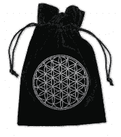 Tarot Tasje 'Flower of Life' - thumbnail