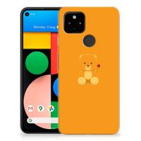Google Pixel 4a 5G Telefoonhoesje met Naam Baby Beer - thumbnail