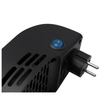 Eurom Heat Plug-in Ceramic Heater Keramische kachel Zwart