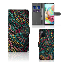 Samsung Galaxy A71 Telefoon Hoesje Aztec - thumbnail