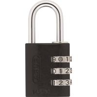 Abus cijfer hangslot 145/30 zwart (6cm) - thumbnail