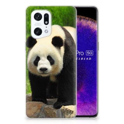 OPPO Find X5 Pro | TPU Hoesje | Panda