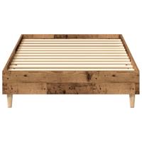 Bedframe zonder matras 180x200 cm bewerkt hout oud hout - thumbnail