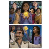 2X50 Disney Wens Puzzels - EDUCA BORRAS paars - thumbnail