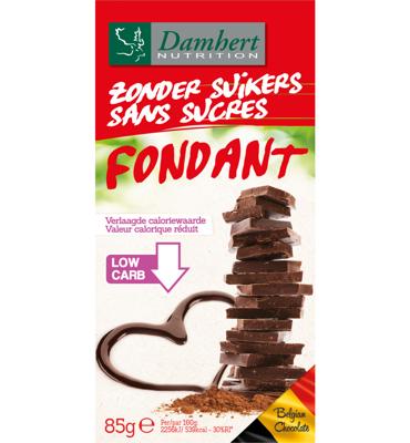 Damhert Chocoladetablet puur 102 Gram