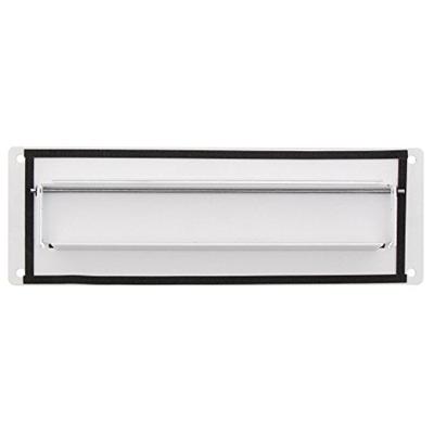 Burg Wächter 32470 PORTA 796 W Brievenbusgleuf Aluminium, Plaatstaal Wit