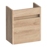 Brauer Adore Wavy Fonteinkast - 40 cm - 1 Deur - Greeploos - Rechtsdraaiend - Forest Wheat - thumbnail