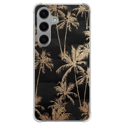 Samsung Galaxy S24 shockproof hoesje - Palmbomen Samsung Galaxy S24 shockproof hoesje - Palmbomen