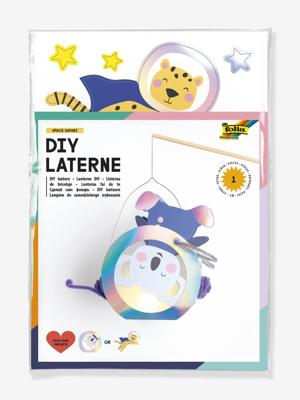 DIY-lantaarn SPACE SAFARI FOLIA zilver