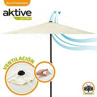 Parasoll Aktive Polyester Aluminium - thumbnail