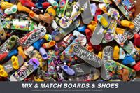 Hot Wheels Skate Fingerboard + Schoen - thumbnail