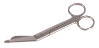 Verbandschaar RVS 145 mm (zonder kartelrand) 145 mm - thumbnail