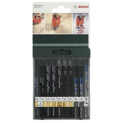 Bosch Accessoires 10-delige decoupeerzaagbladenset U-schacht - 2609256775
