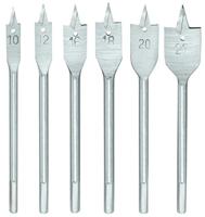 CON:P Set Houtfrezen 10-25Mm 6Dlg Rood - BP302306 - thumbnail