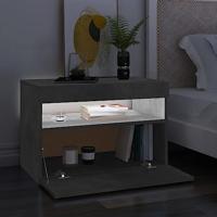 Tv-meubel met LED-verlichting 60x35x40 cm betongrijs - thumbnail