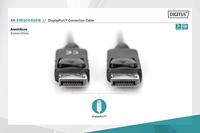 Digitus AK-340103-010-S DisplayPort-kabel DisplayPort Aansluitkabel DisplayPort-stekker, DisplayPort-stekker 1.00 m Zwart - thumbnail