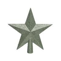 Piek plc ster l4.2b19h19 cm salie groen kerst Decoris - Decoris - thumbnail