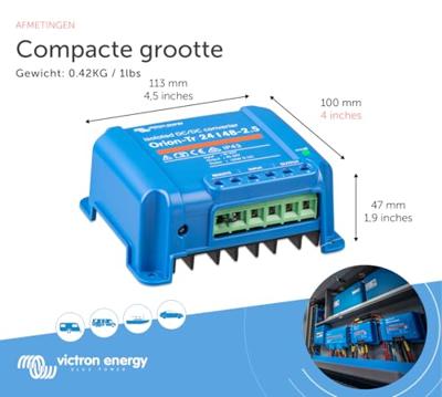 Victron Energy Orion-Tr 24/48-2,5A (120W) Isolated DC-DC converter DC/DC-converter - 40 V, 60 V/3 A 120 W