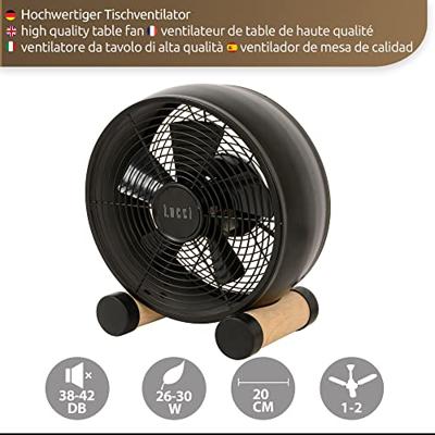 Beacon TafelventilatorBreeze Tabel Fan Ø 20cm - Zwart - 213120EU