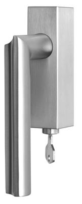 Formani David Rockwell ECLIPSE DR102-DKLOCK draaikiepgarnituur afsluitbaar linksdraaiend - mat RVS