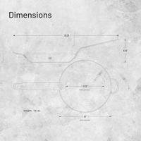De Buyer Koekenpan Mineral B Element - ø 36 cm - zonder anti-aanbaklaag - thumbnail