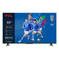 TCL 55-inch P6K LED 4K UHD HDR Smart TV |Google TV, 60Hz, HDR 10, AiPQ-processor, Dolby Audio, MEMC, HDMI 2.1, Bluetooth 5.2, WiFi 5, randloos ontwerp, (55P6K - 2025 model) - thumbnail