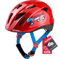 Alpina sports kinderhelm ximo firefighter 47-51 glans - thumbnail