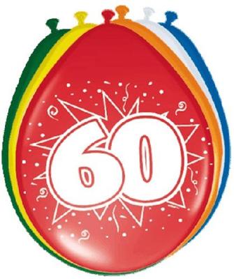 Ballonnen &apos;60&apos; (8 st)