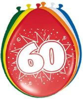 Ballonnen &apos;60&apos; (8 st) - thumbnail