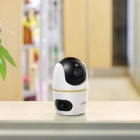 Dahua Technology Hero Dual D1, DH-H5D-5F DH-IPC-H5DP-5F-0360B-EUR IP Bewakingscamera LAN, WiFi 2880 x 1620 Pixel - thumbnail