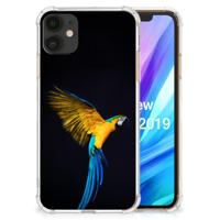 Apple iPhone 11 Case Anti-shock Papegaai - thumbnail