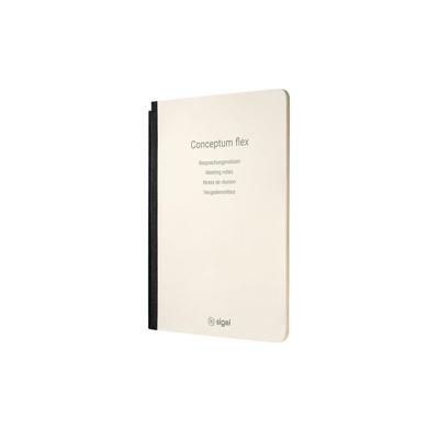 Sigel SI-CF130 Conceptum Flex Business Organiser A4 Zwart/Kunstleer + 3 Schriften