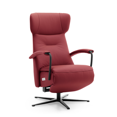 Sta-op Stoel C-102 Rood Leer Sta-op Stoel C-102 Rood Leer