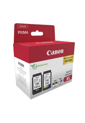 Canon photo value pack 1 x PG-545XL + 1 x CL-546XL, 300 - 400 pagina&apos;s, OEM 8286B012, 4 kleuren